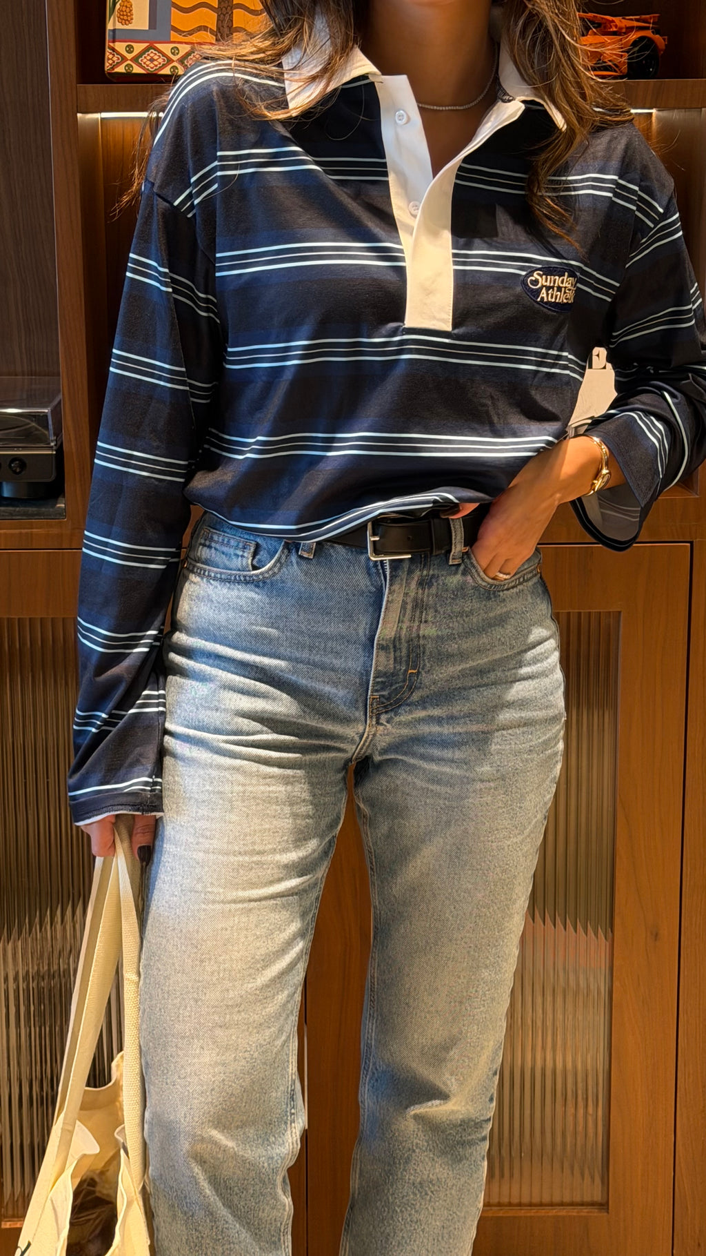 Rugby blue shirt