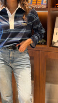 Rugby blue shirt