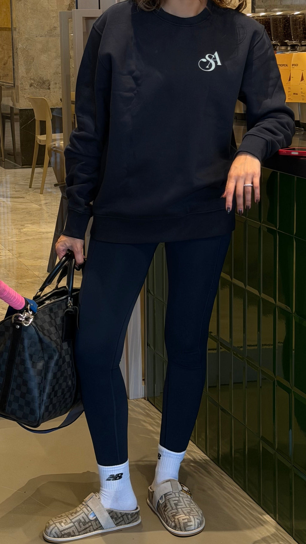 Navy SA sweater