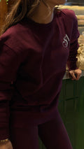 Burgundy SA sweater